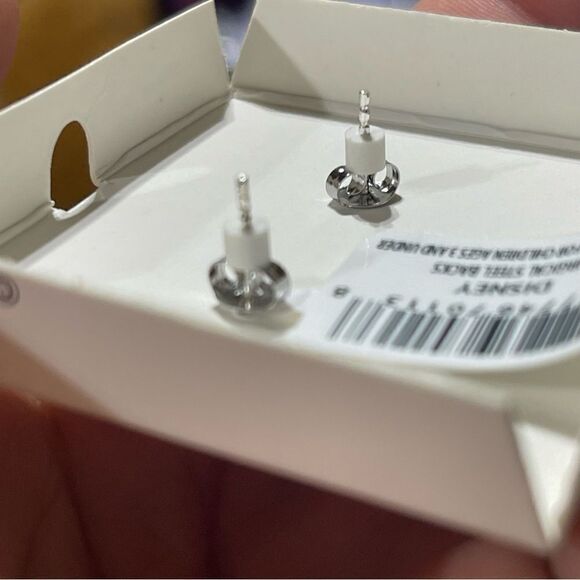 Disney Sterling Silver Minnie Mouse Earrings - Picture 4 of 8